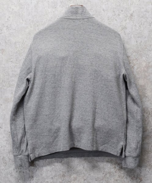 画像3: 【ラルフローレン】POLO RALPH LAUREN【グレー】【無地】【ハーフジップ】【コットンセーター】【サイズM】   (3)