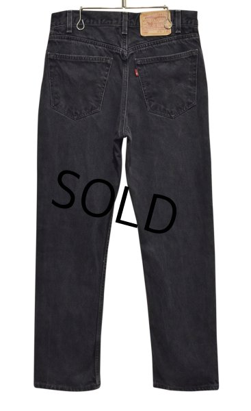 画像3: 00’'s~メキシコ製【ビンテージ】【LEVI'S】【リーバイス５０５】505【黒】【デニムパンツ】ブラックデニム【32×30】  (3)