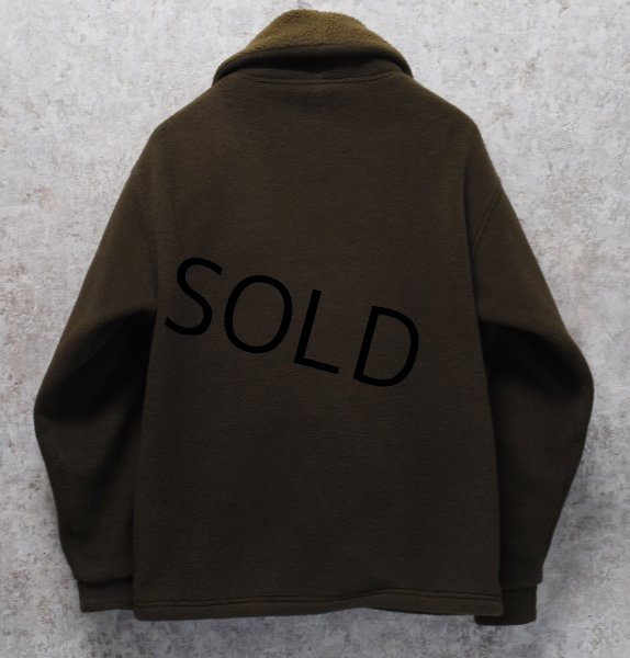 画像3: ~90’s【USA製】【ビンテージ】【Early Winters】アーリーウィンターズ【ブラウン】ポーラテック【ショールカラーフリースカーディガン】【サイズM】  (3)