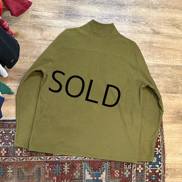 画像3: ビンテージ【ノースフェイス】【the north face】【オリーブ】ハーフジップフリース【ハーフジップカットソー】【サイズXL】  (3)