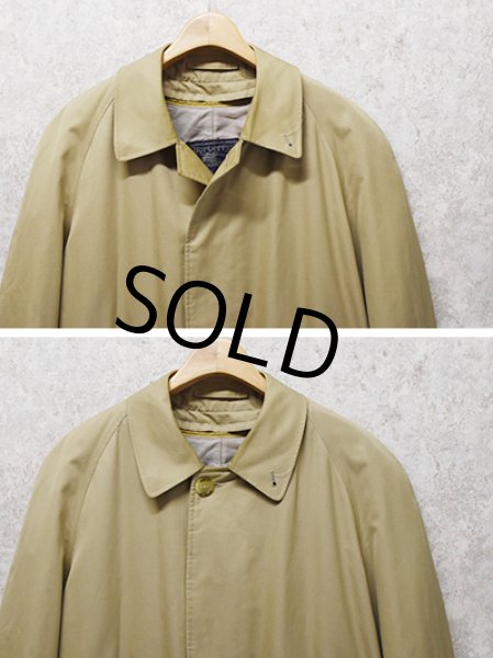 画像3: ビンテージ【バーバリー】【Burberry's】【取り外し可能ライナー付き】【ステンカラーコート】【40S】   (3)