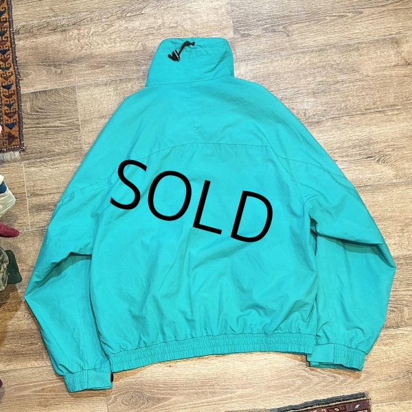 画像4: ~80's【ビンテージ】【エディーバウアー】【Eddie Bauer】【エメラルドグリーン】ナイロンジャケット【サイズXＬ】  (4)