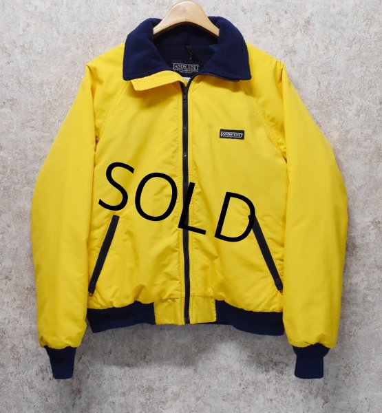 画像1: 【USA製】90's【ビンテージ】【ランズエンド】【LANDS' END】【裏フリース】【スコールジャケット】【サイズＭ】  (1)