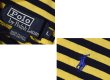 画像2: USA製【オールドラルフローレン】POLO RALPH LAUREN ビンテージ【黄色ｘネイビー】ボーダー【タートルネックロンT】【サイズL】  (2)