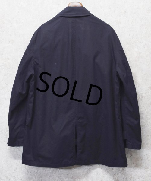 画像4: 【RALPH LAUREN】【ラルフローレン】【ネイビー×裏地チェック】【コットンジャケット】【ジップアップコート】【サイズXL】  (4)