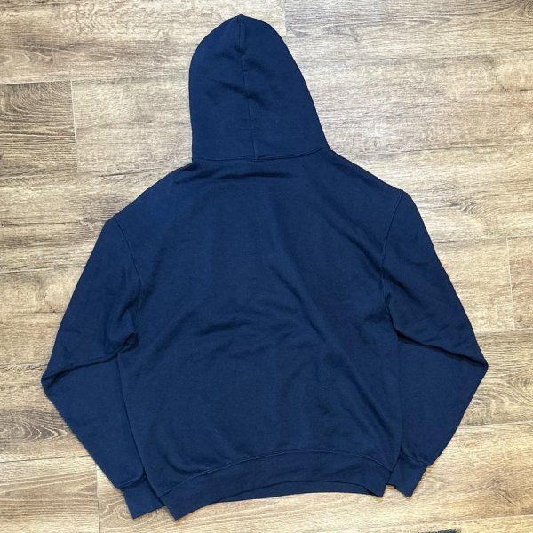 画像3: 80's~【USA製】【ビンテージ】【LAND’S END】ランズエンド別注【チャンピオン】【Champion】【リバースウィーブ】紺【目無し】パーカー【サイズL】  (3)