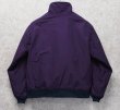 画像3: 90's【ビンテージ】L.L.Bean【ＬＬビーン】【紫×紺リブ】裏地フリース【ウォームアップジャケット】【メンズＭ程度】  (3)