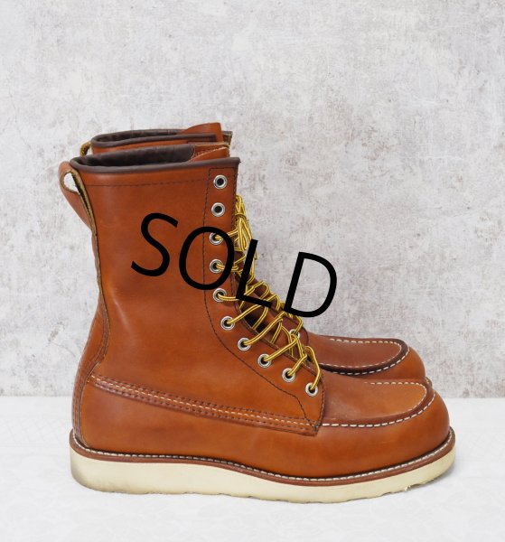 画像3: 程度良好 【USA製】【Red Wing】【レッドウィング】【877】【10ホール】【7 /1/2D】【25.5cm程度】  (3)