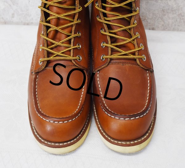 画像5: 程度良好 【USA製】【Red Wing】【レッドウィング】【877】【10ホール】【7 /1/2D】【25.5cm程度】  (5)