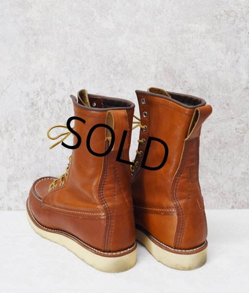画像4: 程度良好 【USA製】【Red Wing】【レッドウィング】【877】【10ホール】【7 /1/2D】【25.5cm程度】  (4)
