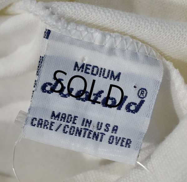 画像2: USA製【duokfold】デュオフォールド【白】無地【タートルネックロンT】【サイズM】  (2)