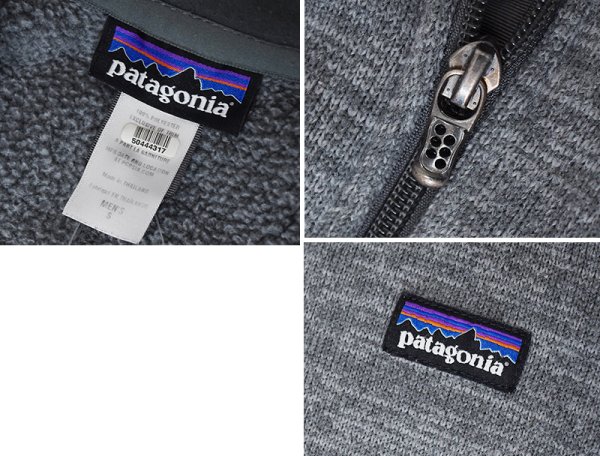 画像2: ビンテージ【パタゴニア】patagonia【グレー】【フルジップ】【ベターセーター】【カーディガン】【サイズS】  (2)