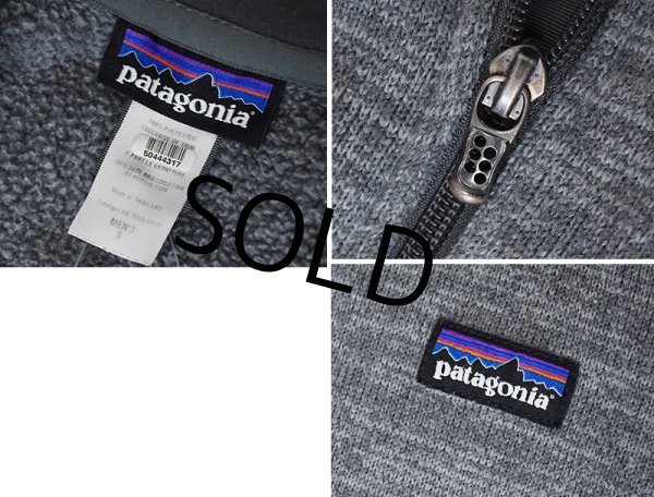 画像2: ビンテージ【パタゴニア】patagonia【グレー】【フルジップ】【ベターセーター】【カーディガン】【サイズS】  (2)