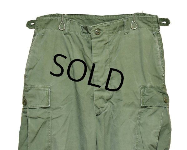 画像3: 【60's】【米軍実物】【ビンテージ】 【U.S.ARMY】【ノンリップ】【1st】【初期型】【ジャングルファティーグパンツ】【M-R】  (3)