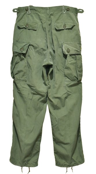 画像5: 【60's】【米軍実物】【ビンテージ】 【U.S.ARMY】【ノンリップ】【1st】【初期型】【ジャングルファティーグパンツ】【M-R】  (5)