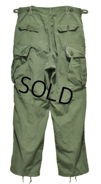 画像5: 【60's】【米軍実物】【ビンテージ】 【U.S.ARMY】【ノンリップ】【1st】【初期型】【ジャングルファティーグパンツ】【M-R】  (5)