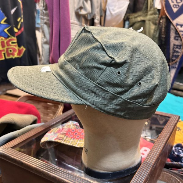 画像4: デッドストック 50's【ビンテージ】米軍実物【USMC】【HBTキャップ】サイズ SMALL【59cm程度】  (4)