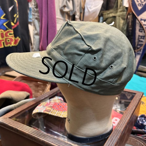 画像4: デッドストック 50's【ビンテージ】米軍実物【USMC】【HBTキャップ】サイズ SMALL【59ｃｍ程度】  (4)