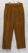 画像1: 【ビンテージ】LAND’S END【ランズエンド】【ブラウン】【コーデュロイパンツ】コーデュロイスラックス【サイズ32】  (1)