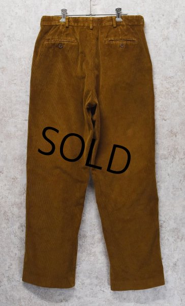 画像5: 【ビンテージ】LAND’S END【ランズエンド】【ブラウン】【コーデュロイパンツ】コーデュロイスラックス【サイズ32】  (5)