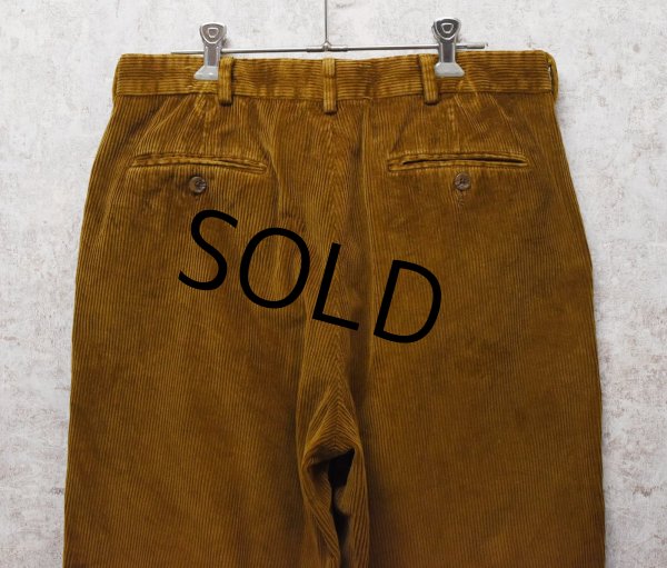 画像4: 【ビンテージ】LAND’S END【ランズエンド】【ブラウン】【コーデュロイパンツ】コーデュロイスラックス【サイズ32】  (4)