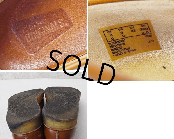 画像2: 【クラークス】【Clarks】【originals】 オリジナル【ブラウン】【ローファー】【26cm】  (2)