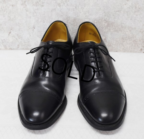 画像3: 【USA製】【ビンテージ】【ジョンストン&マーフィー】JOHNSTON&MURPHY【アリストクラフト】ARISTOCRAFT 【黒】ストレートチップ【10 C/A】【28cm程度】  (3)