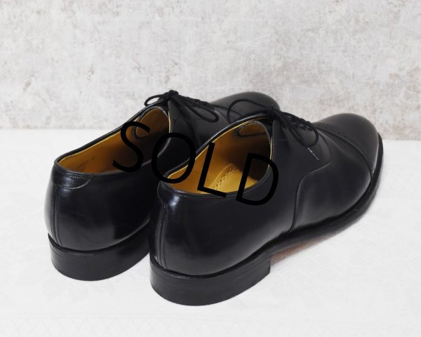 画像5: 【USA製】【ビンテージ】【ジョンストン&マーフィー】JOHNSTON&MURPHY【アリストクラフト】ARISTOCRAFT 【黒】ストレートチップ【10 C/A】【28cm程度】  (5)