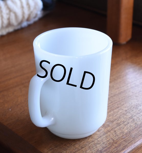 画像3: ~80's 【USA製】【Fire King】【ファイヤーキング】【白】無地【9オンスマグ】【マグカップ】  (3)