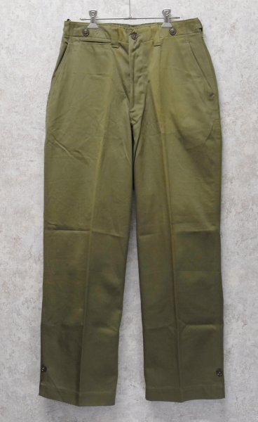 画像1: 【デッドストック】40's【ビンテージ】【米軍実物】U.S.ARMY【M43】フィールドパンツ【フィールドトラウザーズ】【32×30】  (1)