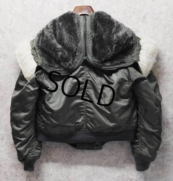 画像6: 80's【ビンテージ】【米軍実物】【USAF】【アルファ製】【N-2B】【6278G】【フライトジャケット】【サイズM】  (6)