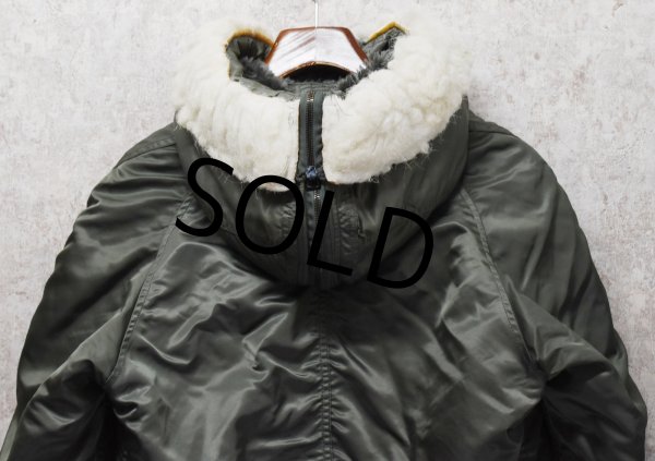 画像5: 80's【ビンテージ】【米軍実物】【USAF】【アルファ製】【N-2B】【6278G】【フライトジャケット】【サイズM】  (5)