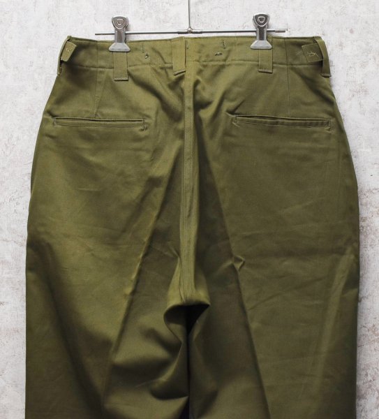 画像4: 【デッドストック】40's【ビンテージ】【米軍実物】U.S.ARMY【M43】フィールドパンツ【フィールドトラウザーズ】【32×30】  (4)