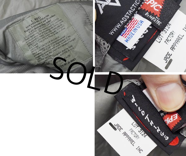 画像2: 米軍実物【ECWCS】【GENIII】【レベル7】【ワイルドシングス】【プリマロフトジャケット】【L-R】  (2)