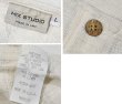 画像2: USA製 ビンテージ【MIX STUDIO】【白】【ヘンリーネックTシャツ】【半袖Tシャツ】【サイズＬ】  (2)