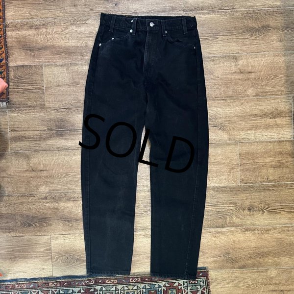 画像2: 90’s【ビンテージ】【USA製】【LEVI'S】【リーバイス】【555】黒【ブラック】【デニムパンツ】【33x32】  (2)
