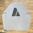 画像3: 【00's】【U.S.ARMY】米軍【ＡＲＭＹ】【グレー】【モックネック】【フィットネスユニフォーム】【ロンT】【サイズL】  (3)