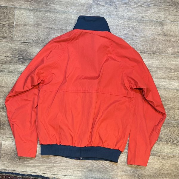 画像4: 【USA製】【Powderhorn】パウダーホーン【赤×紺】中綿入り【ポリコットンブルゾン】【サイズＬ程度】   (4)