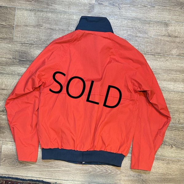 画像4: 【USA製】【Powderhorn】パウダーホーン【赤×紺】中綿入り【ポリコットンブルゾン】【サイズＬ程度】   (4)