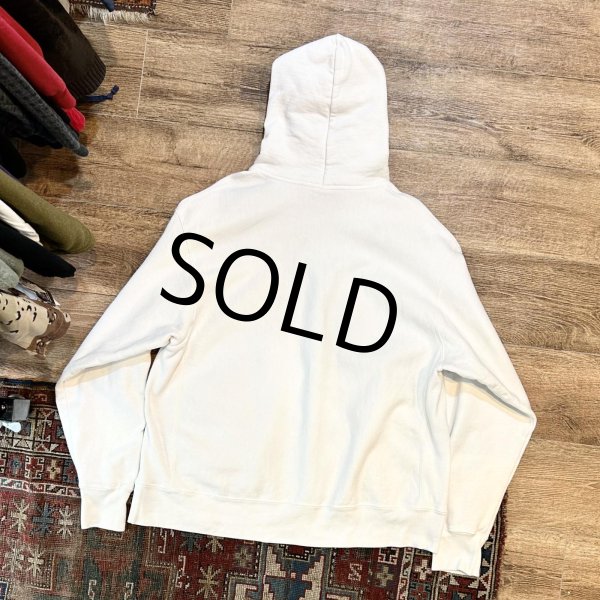 画像3: 【チャンピオン】【Champion】ビンテージ【白】【目無し】【無地】【リバースウィーブパーカー】【サイズXL】  (3)