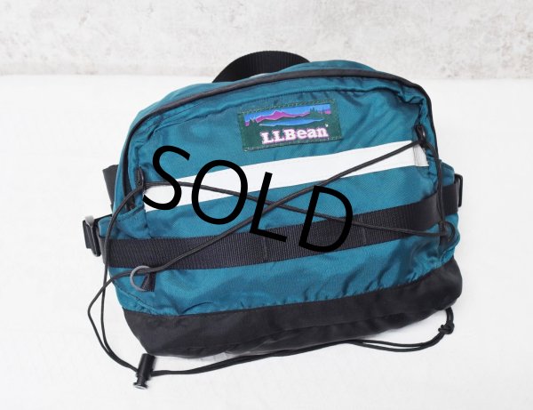 画像6: 【ビンテージ】【L.L.Bean】エルエルビーン【緑ｘ黒×リフレクター】【ウエストバッグ】【ウエストポーチ】  (6)