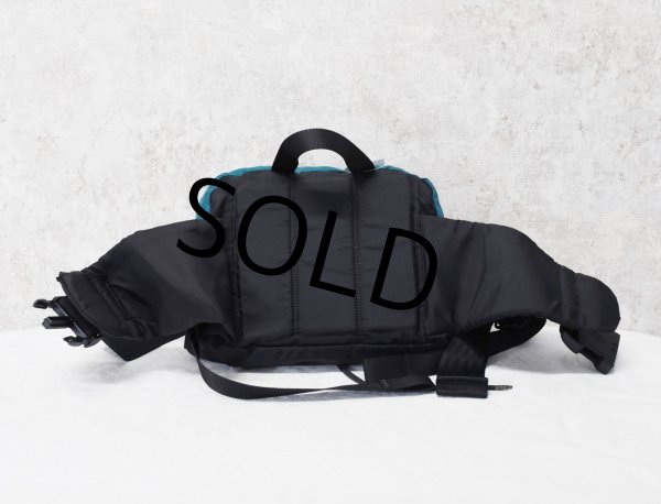 画像5: 【ビンテージ】【L.L.Bean】エルエルビーン【緑ｘ黒×リフレクター】【ウエストバッグ】【ウエストポーチ】  (5)