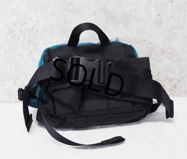 画像4: 【ビンテージ】【L.L.Bean】エルエルビーン【緑ｘ黒×リフレクター】【ウエストバッグ】【ウエストポーチ】  (4)