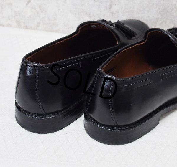 画像5: 【USA製】【アレンエドモンズ】【Allen Edmonds】【黒】【タッセルローファー】【8 1/2 EEE】【26.5cm程度】  (5)