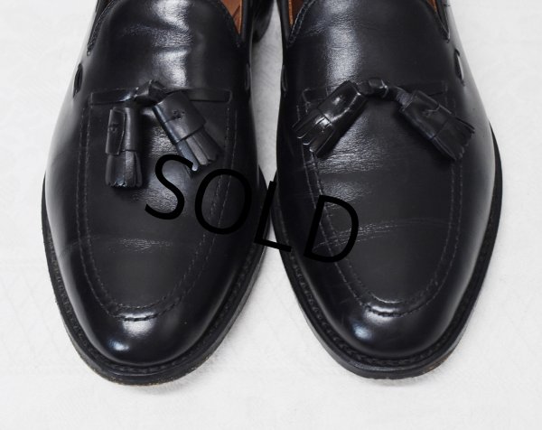 画像6: 【USA製】【アレンエドモンズ】【Allen Edmonds】【黒】【タッセルローファー】【8 1/2 EEE】【26.5cm程度】  (6)