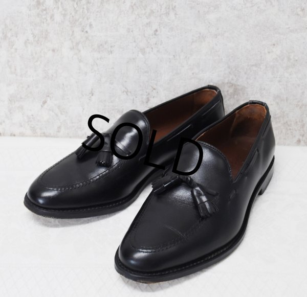 画像1: 【USA製】【アレンエドモンズ】【Allen Edmonds】【黒】【タッセルローファー】【8 1/2 EEE】【26.5cm程度】  (1)