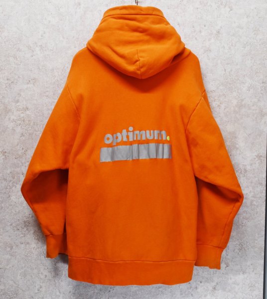 画像3: 【USA製】【ビンテージ】【CAMBER】【キャンバー】optimum【オレンジ】【ジップアップパーカー】【サイズXL】  (3)