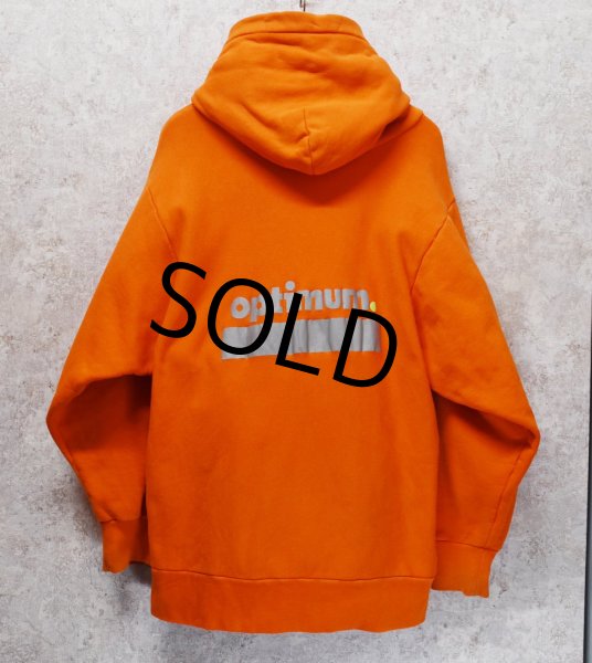 画像3: 【USA製】【ビンテージ】【CAMBER】【キャンバー】optimum【オレンジ】【ジップアップパーカー】【サイズXL】  (3)