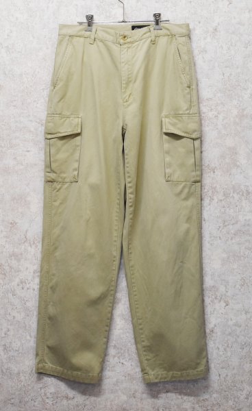 画像1: ビンテージ【Eddie Bauer】【エディーバウアー】【ベージュ】【カーゴパンツ】【33ｘ32】  (1)