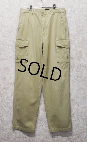 画像1: ビンテージ【Eddie Bauer】【エディーバウアー】【ベージュ】【カーゴパンツ】【33x32】  (1)